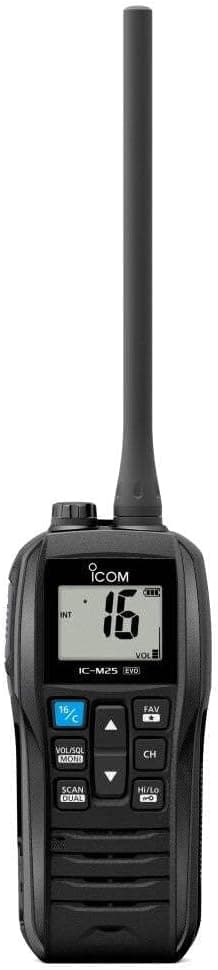 ICOM IC-M25 – Bäst handhållen – vhf-radio bäst i test 2026