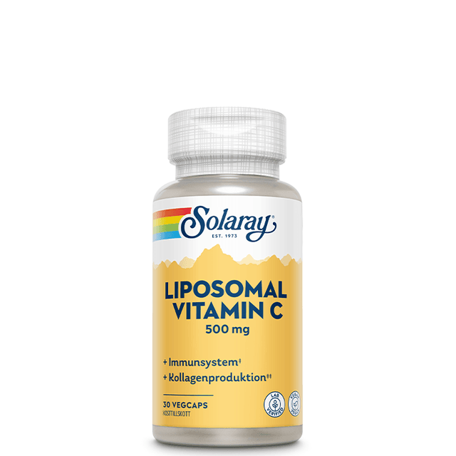 Solaray Liposomal Vitamin C 30 kapslar – Budgetval – vitamin c liposomal bäst i test 2026