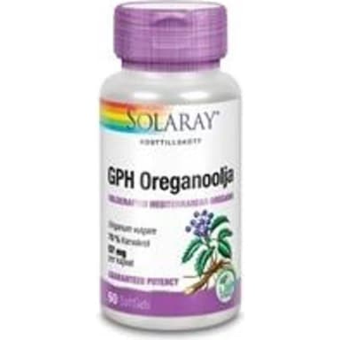 Solaray GPH Oreganoolja, 60 kapslar 60 st