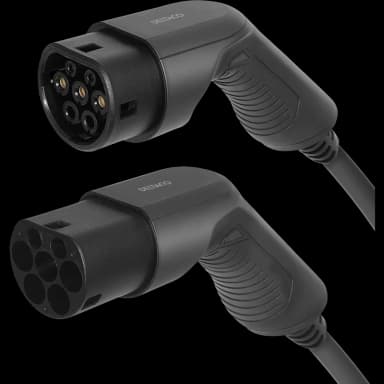 Deltaco e-Charge Laddkabel Elbil Typ 2 3-fas 10m