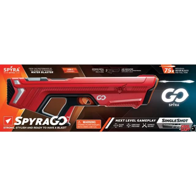 Spyra Vattenpistol SpyraGo Red – Bäst i test – Vattengevär bäst i test 2026