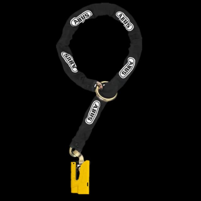 ABUS 8077 2.0 Detecto Skivlås - Black/Yellow – Bäst i test – mc-lås bäst i test 2026