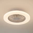 Lindby LED Takfläkt Vedin DC Tyst Ø 49 cm
