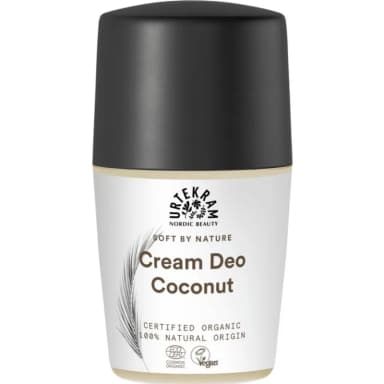 Urtekram Cream Deodorant med mjuk vild ros, Dare to Dream, 50 ml, vegansk, ekologisk