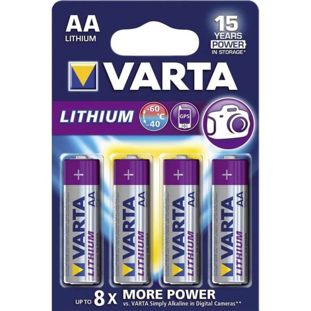 Varta Lithium AA 4-pack – Bäst i test – AA-batteri bäst i test 2026