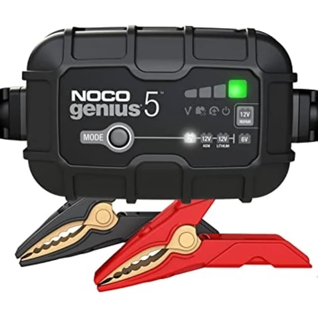 Noco Genius 5 – Bäst i test – mc-batteriladdare bäst i test 2026